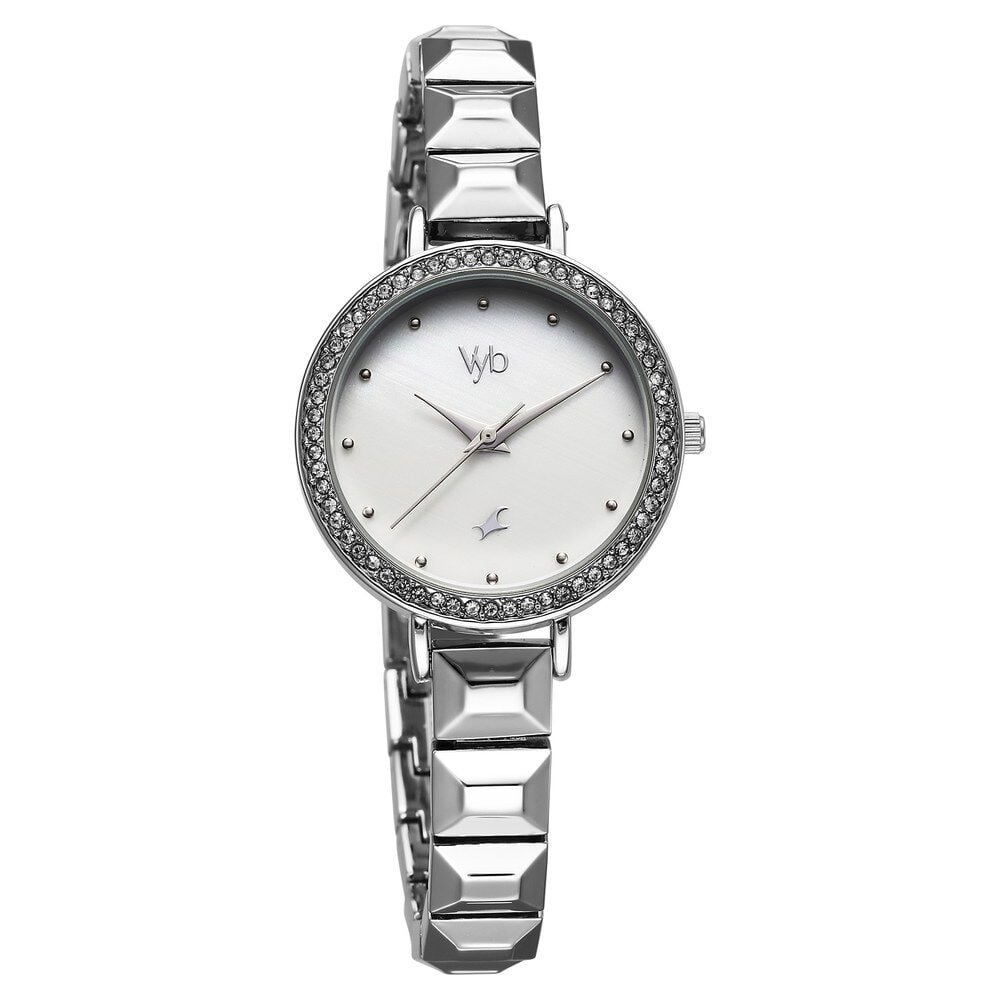 Buy Online Fastrack Vyb Enigma Quartz Analog Mother of Pearl Dial