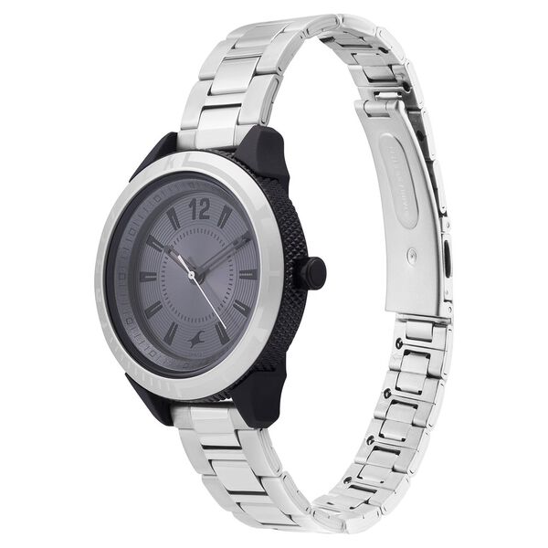 Fastrack Varsity Anthracite Dial Quartz Analog Watch for Girls - image number 2