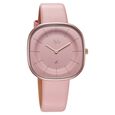 Fastrack Vyb Successor Quartz Analog Pink Dial Leather Strap Watch For Girls - image number 2