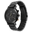 Fastrack Tick Tock Quartz Analog Black Dial With Black Stainless steel Strap Watch for Guys - image number 2