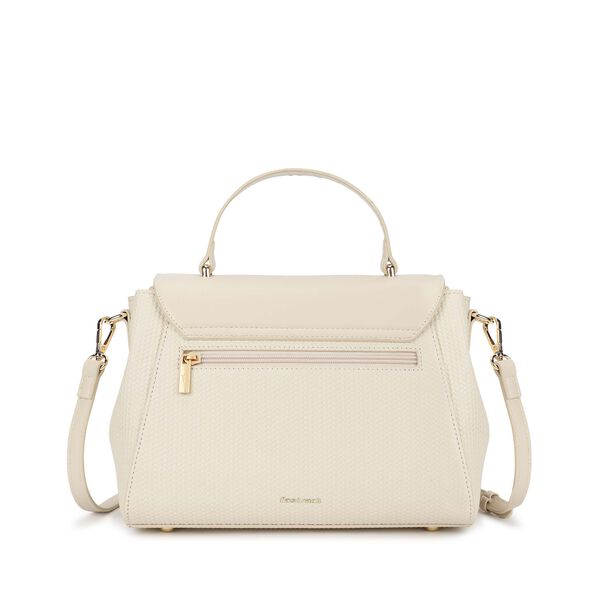 Twine charm satchel - white - image number 5