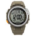 Fastrack Digital Dial Green Silicone Strap Watch For Guys - image number 3