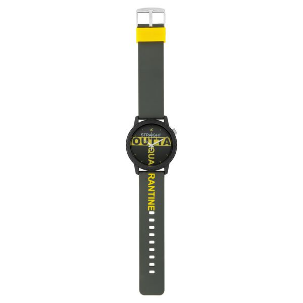 Fastrack Lockdown Quartz Analog Bicolour Dial Silicone Strap Unisex Watch - image number 5