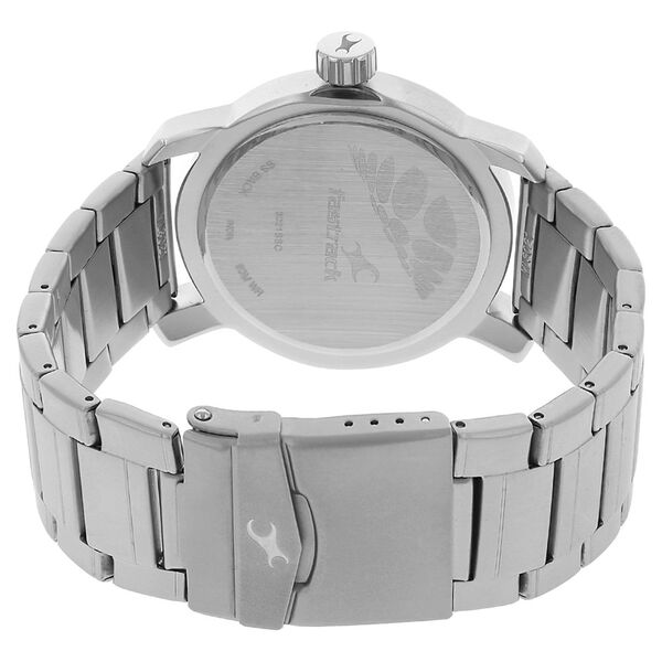 Fastrack Quartz Analog Black Dial Stainless Steel Strap Watch for Guys - image number 3