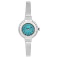 Fastrack Quartz Analog Black Dial Leather Strap Watch for Girls