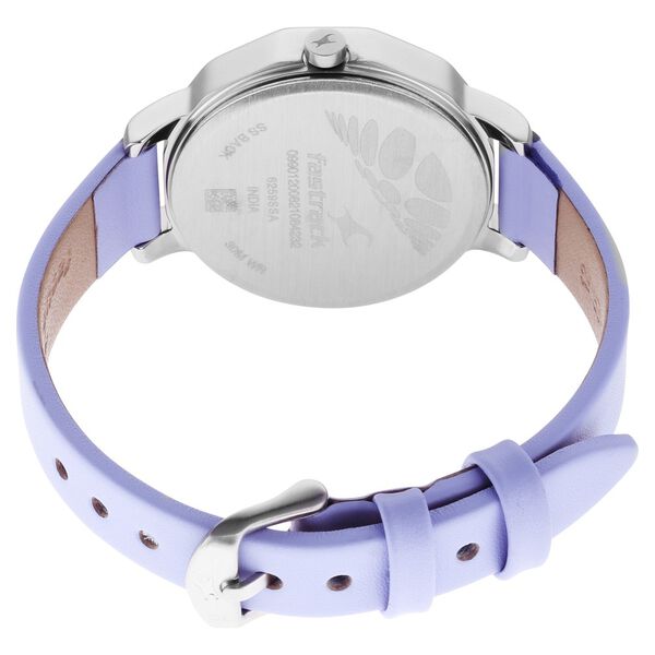 Fastrack Uptown Retreat Quartz Analog Grey Dial Leather Strap Watch for Girls - image number 5