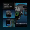 Fastrack Revoltt FS3 Smartwatch with 2.01" TFT Display,Push Button Interactions, HRM, SpO2, Sleep, Rotary Crown - image number 4