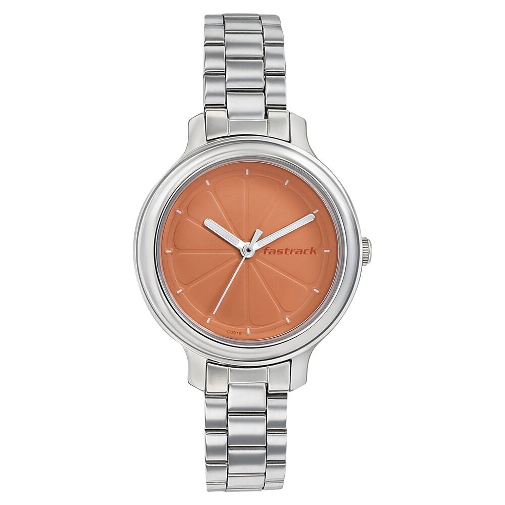 Orange fastrack watch hotsell