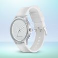 Fastrack Topicals Quartz Analog White Dial Silicone Strap Unisex Watch - image number 2