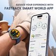 Fastrack Revoltt FR3 Pro Smartwatch with 1.43" AMOLED Display Dynamic 60Hz Refresh Nitrofast Charging HRM SpO2 - image number 8