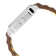 Fastrack Fastfit Quartz Analog with Day and Date Grey Dial Leather Strap Watch for Guys - image number 4