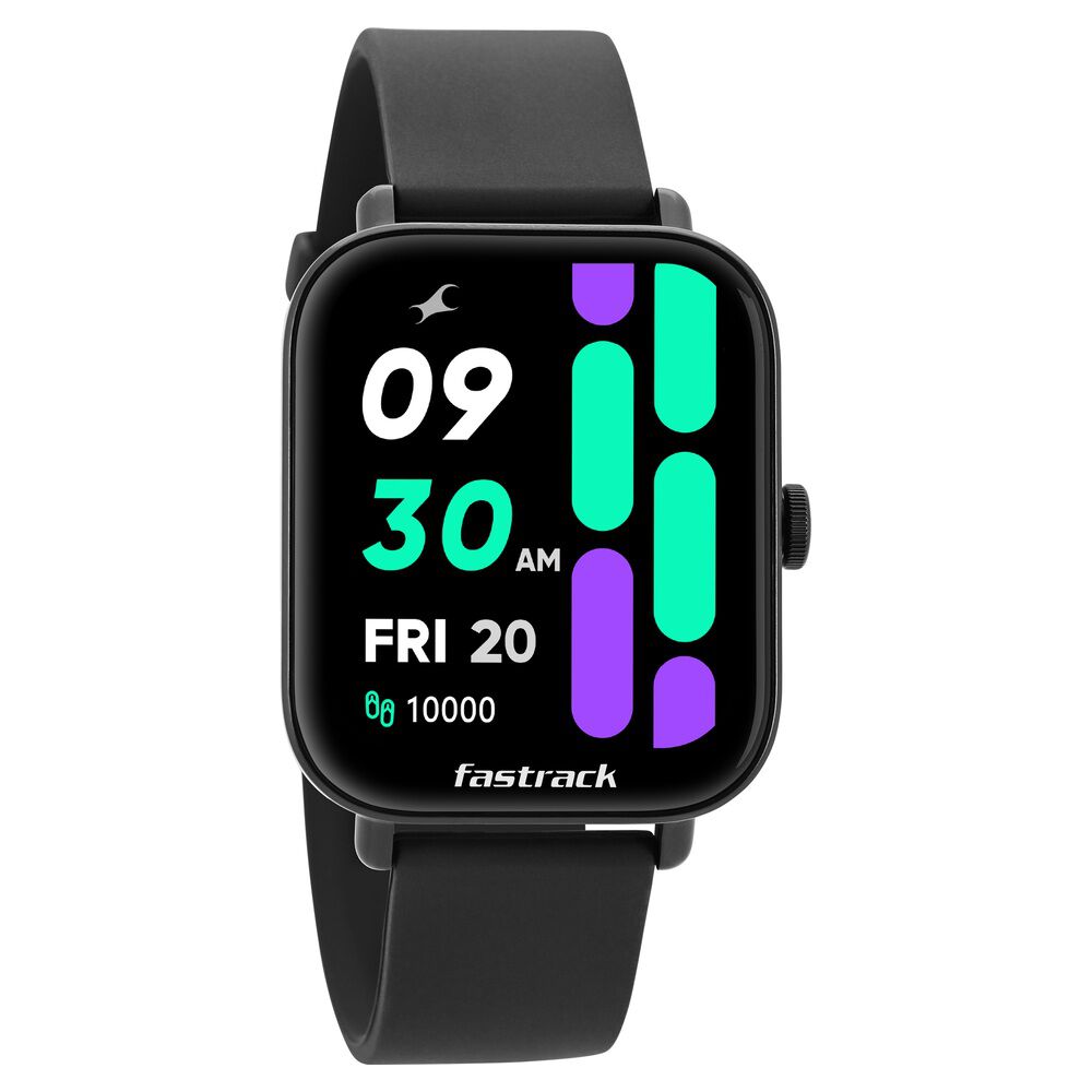 Fastrack Reflex Vox Unisex Smart Watch With Silicone Strap