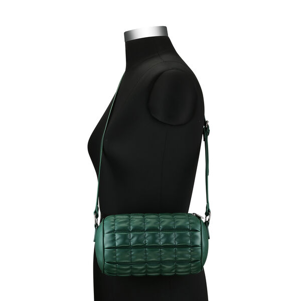 Green QUILTED SLING BAG - image number 4