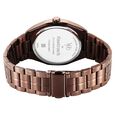 Vyb Aviator By Fastrack Quartz Analog Beige Dial Brown Stainless Steel Strap Watch For Guys - image number 5