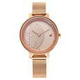 Fastrack Younique Quartz Analog Rose Gold Dial Stainless Steel Strap Watch for Girls - image number 2