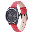 Fastrack Quartz Analog Anthracite Dial Leather Strap Watch for Girls - image number 2