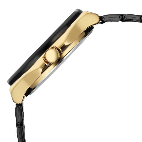 Vyb Orion By Fastrack Quartz Analog Black Dial Metal Strap Watch For Guys - image number 4
