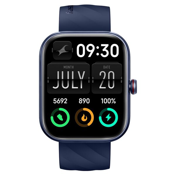 Fastrack Kruz+ 4.85 CM Super HD Display with Functional Crown and SingleSync BT Calling Smart Watch for Unisex - image number 0