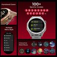Fastrack Marvellous FX1 Unisex Smart Watch With Silver Metal Strap - image number 5