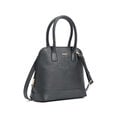 Fastrack Structured Satchel Bag for Women | Classic Bag for Girls, Ladies, Women | Spacious Bag for College, Work Made of High Quality Faux Leather (Black) - image number 1