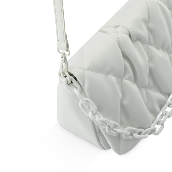 White Shoulder Bag - image number 5