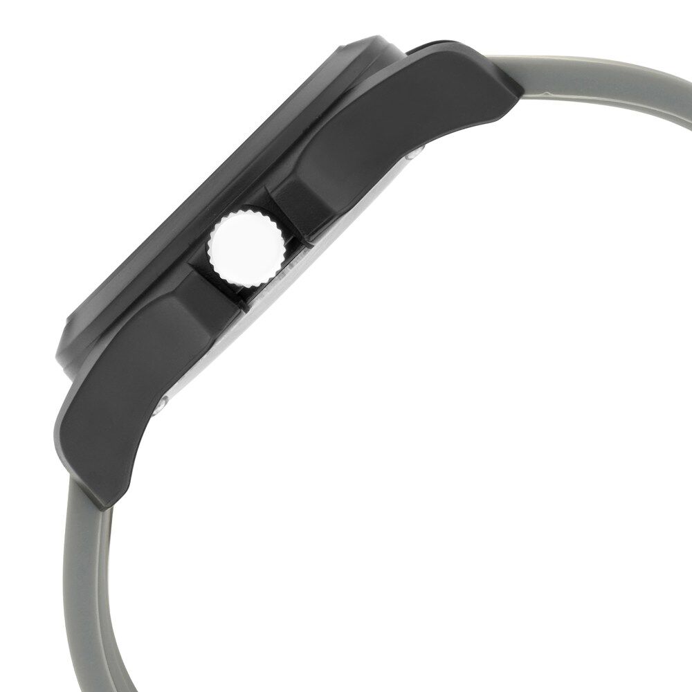 Fastrack black hot sale rubber watch