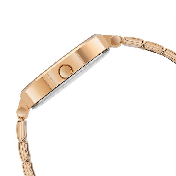 Fastrack MetaWe Quartz Analog Rose Gold Dial Stainless Steel Strap Watch For Girls - image number 3