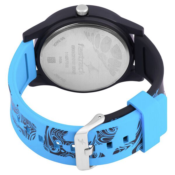 Fastrack Quartz Analog Black Dial Plastic Strap Watch for Unisex - image number 4