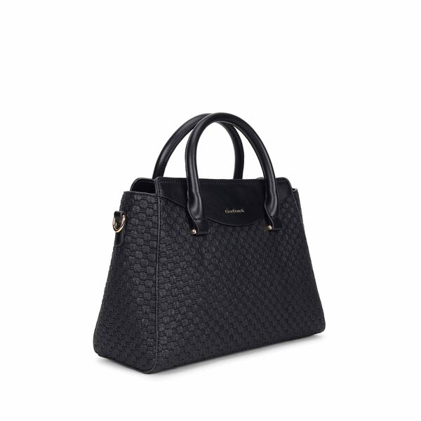 Noir gridelle satchel - image number 2