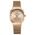 Fastrack Vyb Mirage Quartz Analog Rose Gold Dial Metal Strap Watch For Girls - image number 1