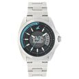 Fastrack Loopholes Quartz Analog with Date Black Dial Stainless Steel Strap Watch for Guys - image number 0