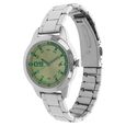 Fastrack Quartz Analog Green Dial Metal Strap Watch for Girls - image number 1