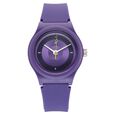 Fastrack Y2K Analog with Midnight Purple Dial Silicon Strap Watch for Girls
