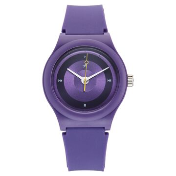 Fastrack Y2K Analog with Mint Green Dial Silicon Strap Watch for Girls