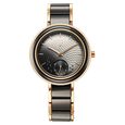 Fastrack Oceanyx - Ceramic Quartz Analog Black Dial Two Toned Strap Watch For Girls - image number 0