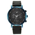 Fastrack Kronos Multifunction Black Dial Stainless Steel Strap Watch for Guys