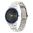 Fastrack Stunners Quartz Analog Black Dial Silver Stainless Steel Strap Watch For Guys - image number 2