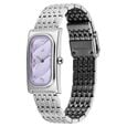 Fastrack Gelato silver analog bracelet watch with Black currant dial for Girls - image number 2