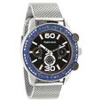 Fastrack Denim Quartz Analog with Day and Date Black Dial Stainless Steel Strap Watch for Guys - image number 1