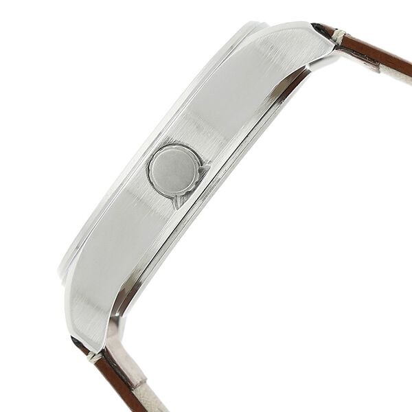 Fastrack Bare Basics Quartz Analog Green Dial Leather Strap Watch for Guys - image number 2
