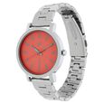Fastrack Fundamentals Quartz Analog Grey Dial Stainless Steel Strap Watch for Girls - image number 2