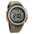 Fastrack Digital Dial Green Silicone Strap Watch For Guys - image number 1