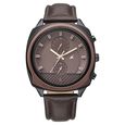 Fastrack Gelato Black chronograph watch with Chocolate dial for Guys - image number 1