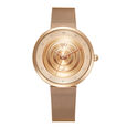 Fastrack Vyb Manifester Quartz Analog Rose Gold Dial Stainless Steel Strap Watch for Girls - image number 0