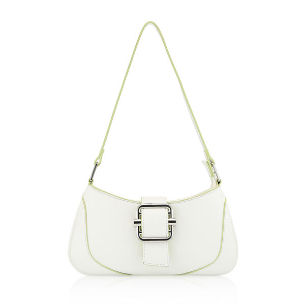 Fastrack Buckle Shoulder Bag in White - image number 3
