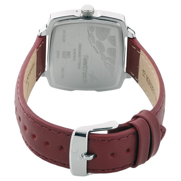 Fastrack Loopholes Quartz Analog with Date Black Dial Leather Strap Watch for Girls - image number 3