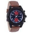 Fastrack Modular Quartz Analog Blue Dial Leather Strap Watch for Guys - image number 0