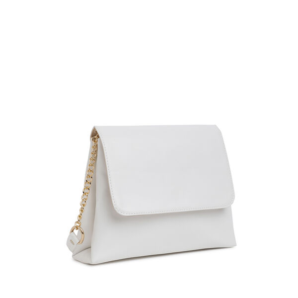 Fastrack Classic Envelope Sling Bag for Women | Stylish Crossbody Bag for Girls, Ladies, Women | Structured Handbag Made of High-Quality Faux Leather (White) - image number 1