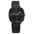 Fastrack Vyb Minimalist Quartz Analog Black Dial Black Color Metal Strap Watch For Girls - image number 2