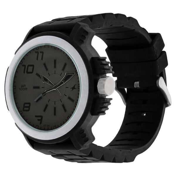 Fastrack Quartz Analog Grey Dial Plastic Strap Watch for Guys - image number 1